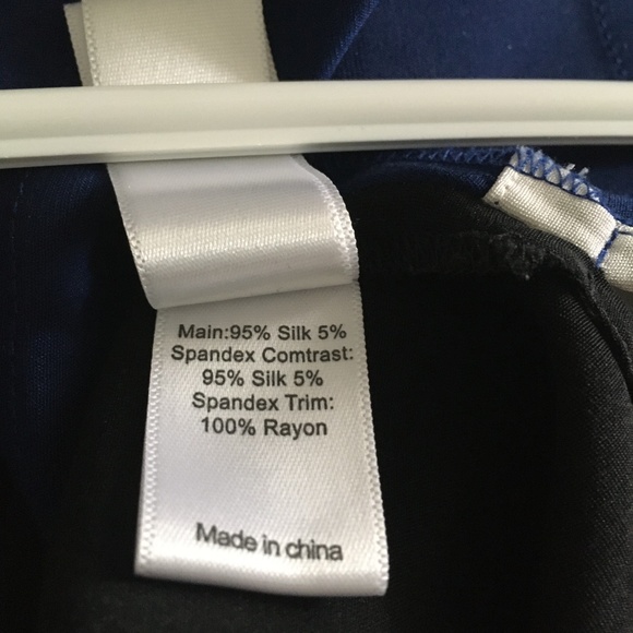 ST. JOHN Stretch Silk Striped Sleeveless Top XL - Picture 5 of 5